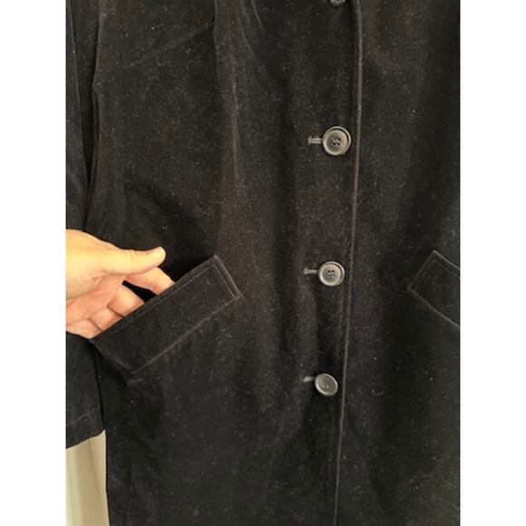 Gallery Women's Black Rayon Blend Jacket | Size Large - Picture 4 of 6